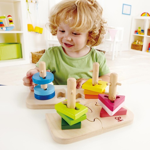 Puzzle Creativo De Clavija Hape 18M +