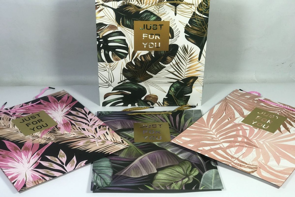 [458393] Bolsa De Regalo 31 X 42 Botanica