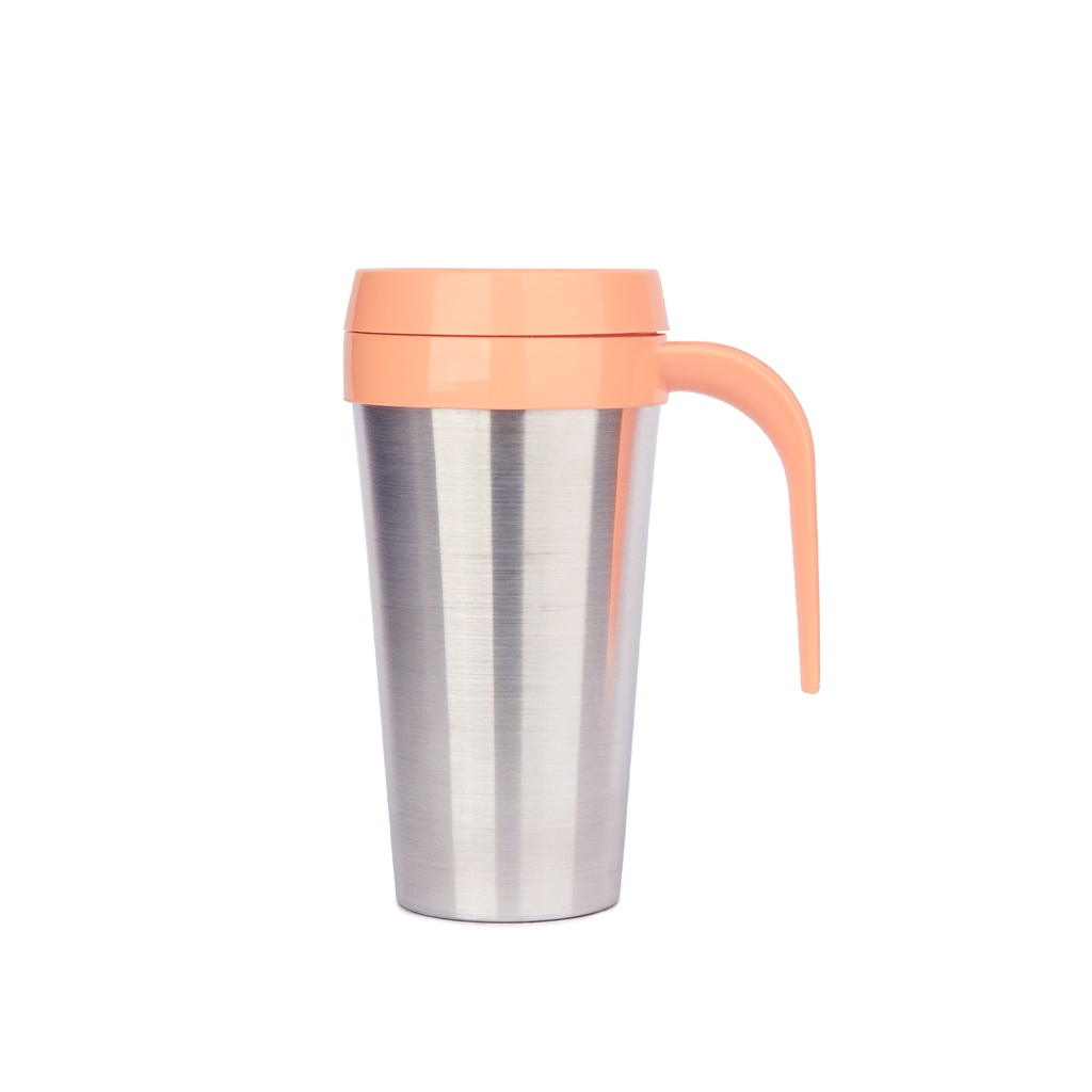 Vaso Termico Aluminio Salmon 400Cm3