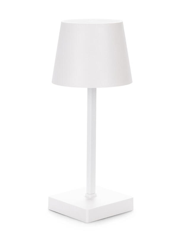 [141950] Velador 10 X 10 X 35 White Fl1023