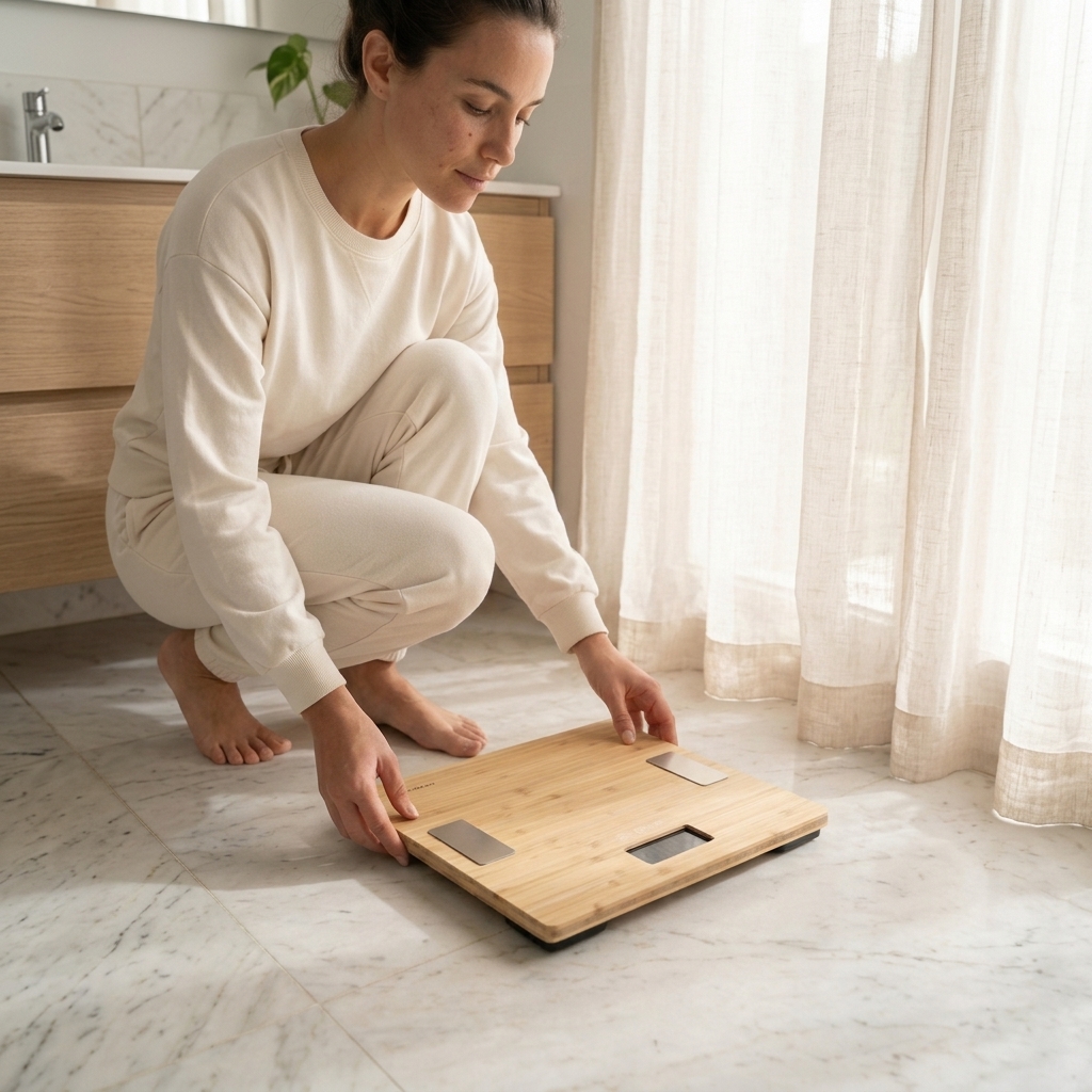 Balanza Body Bamboo 32 X 28 cm