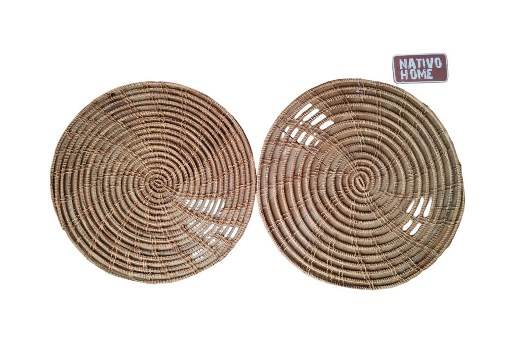 [458541] Individual De  Hoja De Palma 35 Cm