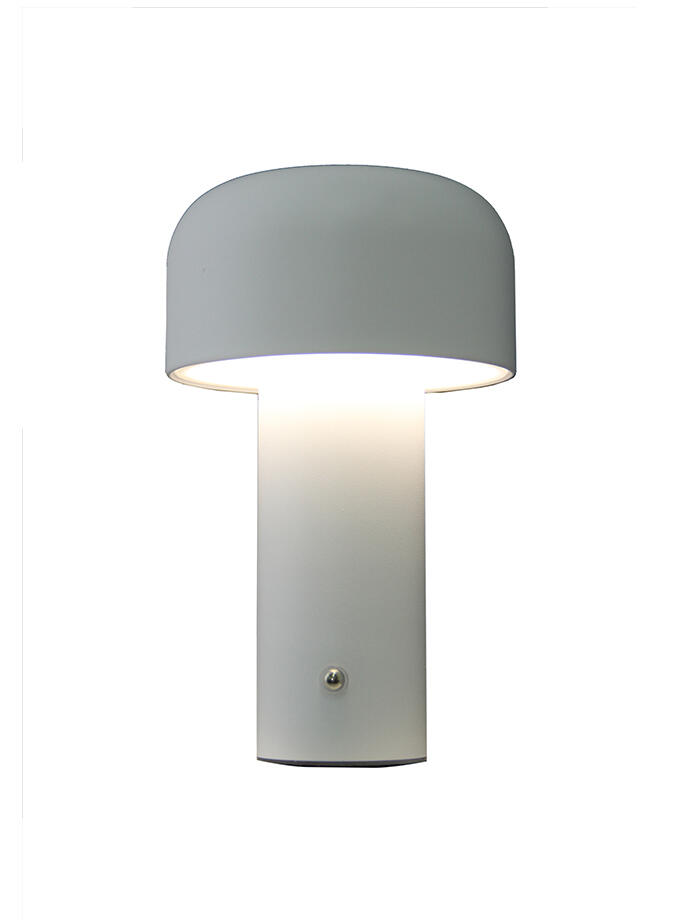 Velador Metalizado Blanco 12 X 12 X 12 Cm Fl1025