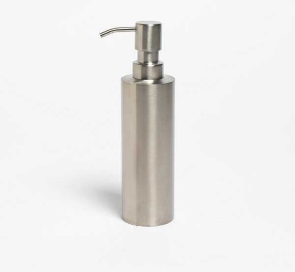 [1650955] Dispenser Acero Mate Cilindro Petit 20,5Cm