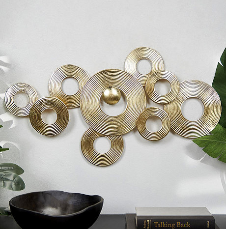 Aplique Mtl Pared 76X40Cm