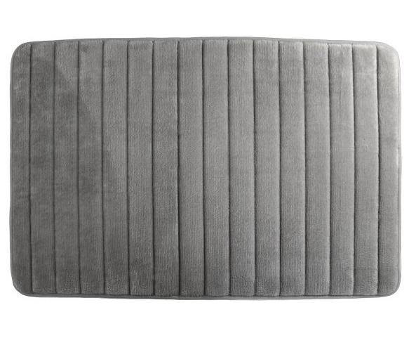 Alfombra Memoria Line Foam 50X80Cm Gris Claro