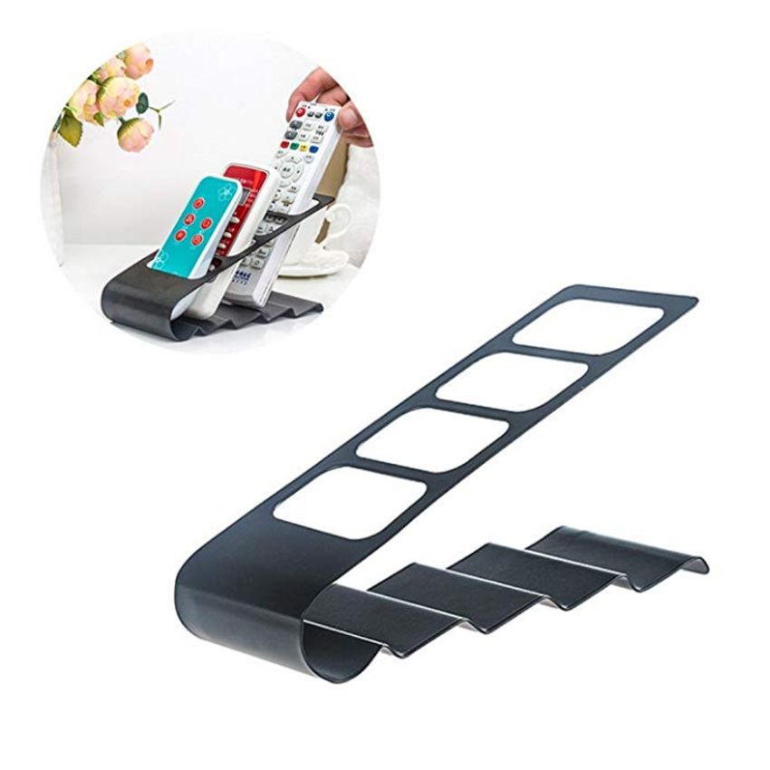 Organizador Control Remoto Metal Azul/Amarillo