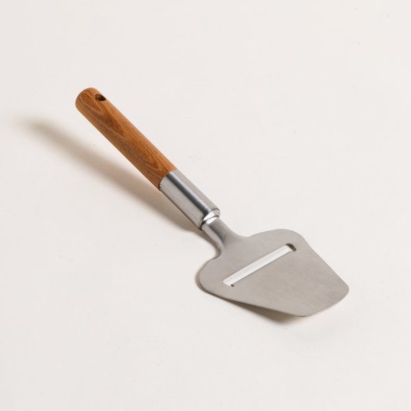 [4110934] Palita De Queso Acero Inoxidable Y Acacia 24,5 Cm