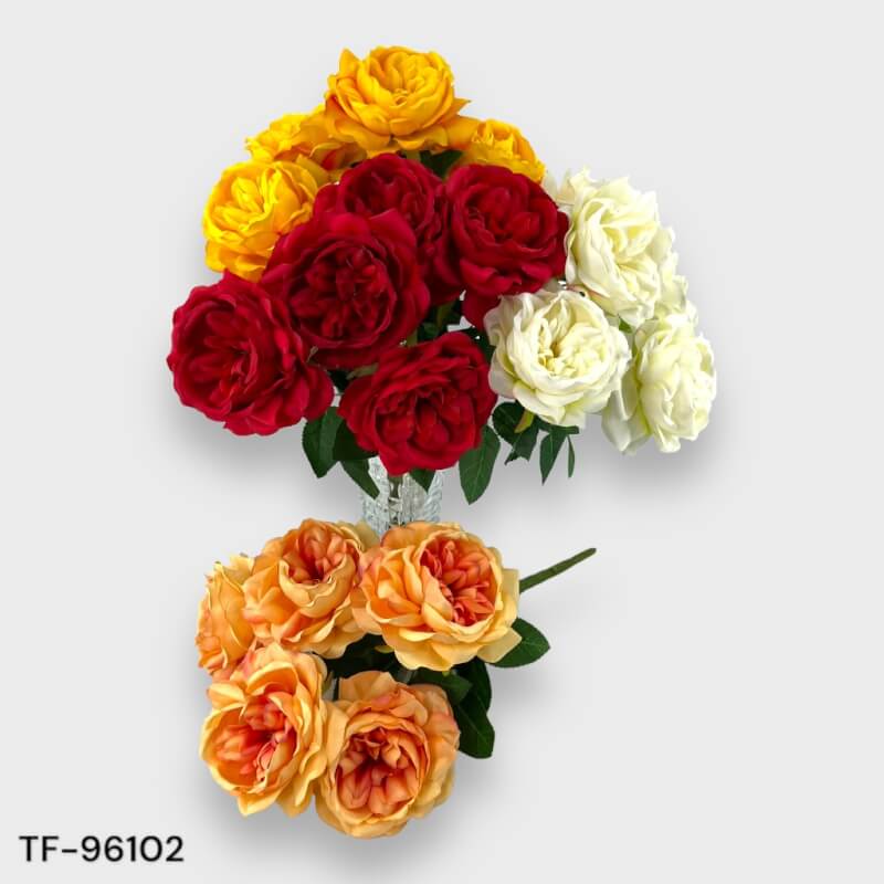 Ramo De Rosas Grande X 5 42 Cm