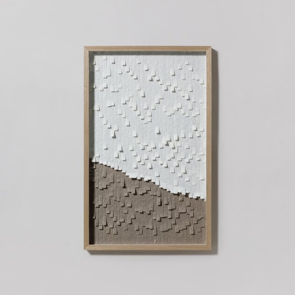 CUADRO CUTOUT MOUNTAIN BEIGE 50X80 CM  VASSA HOME
