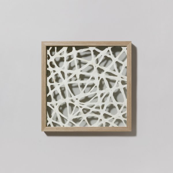 CUADRO VIDRIOS RED 40X40 CM VASSA HOME