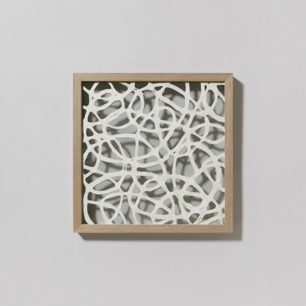 Cuadro Vidrios Madeja 40X40 Cm Vassa Home