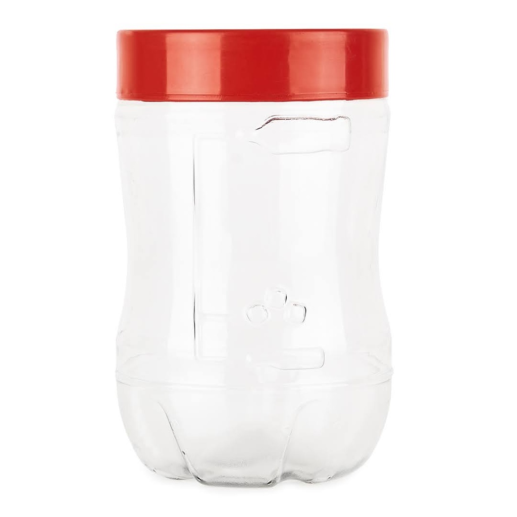 VASO FERNETRO PLASTICO 1 L ROJO