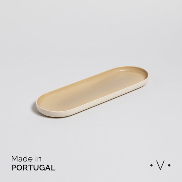 BANDEJA AZORES 33X10,5 CM VASSA HOME