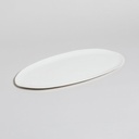 Bandeja Plana Capri 43X22 Cm Vassa Home