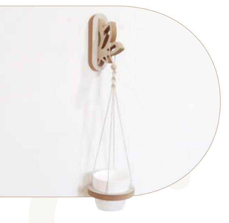 MOVIL MACETA MACRAME 50CM ESTILO DOMINGO