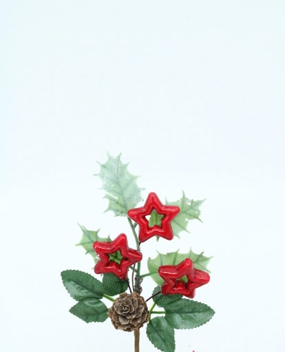 PICK ESTRELLA PIÑA 20 CM.  RED