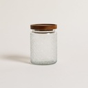 Frasco Redondo Toledo Tapa Acacia 700 Ml