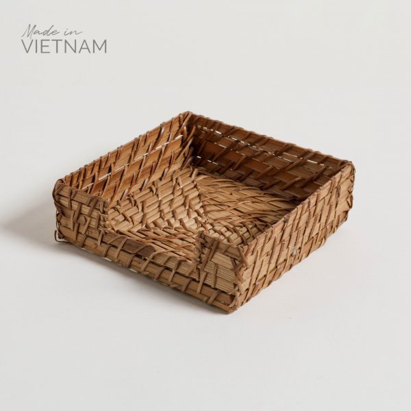[411156] Servilletero Vinh Natural 18X18X5  CM