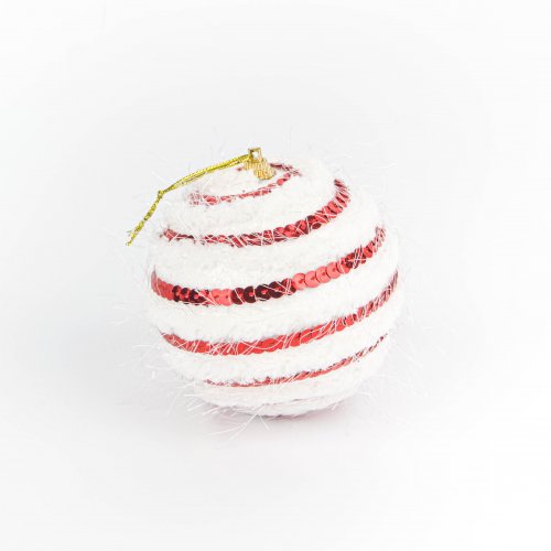 [257090] Set X2 Bolas Pelud C/Lentej 10Cm Roja