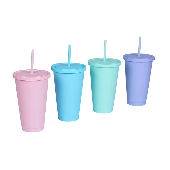 VASO ECO SORBETE LISO PASTEL 460 ML