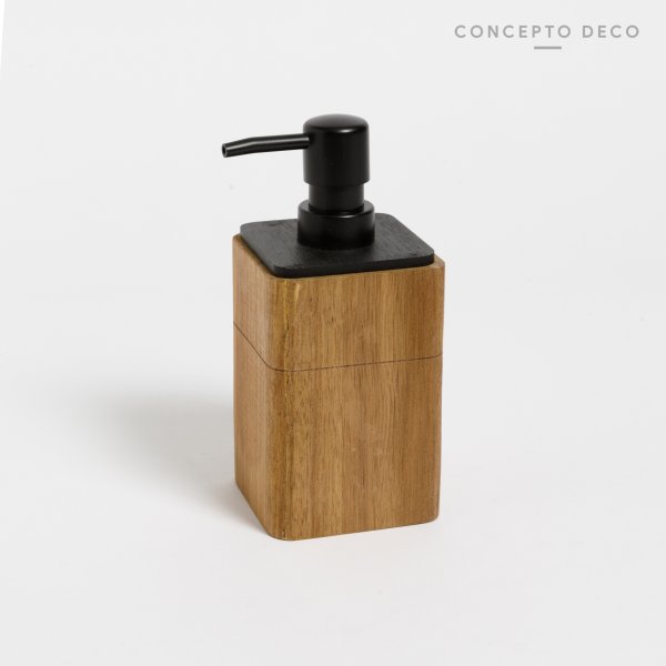 [165033] Dispenser Acacia Cuadrado 17Cm