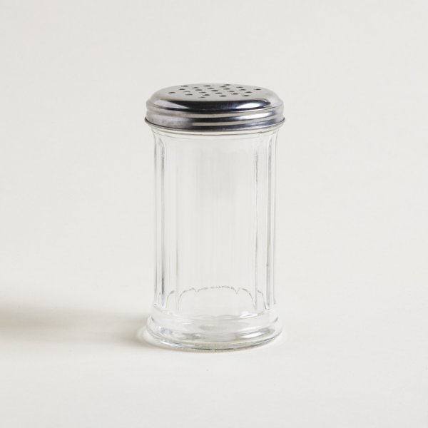 Quesera De Vidrio Retro Tapa Acero 13,5X7,5Ml