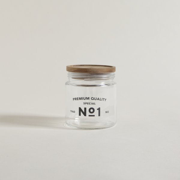 Frasco Redondo Vidrio Y Acacia Special 800 Ml