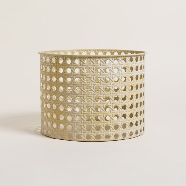 Porta Maceta Toledo Beige 24X20 Cm