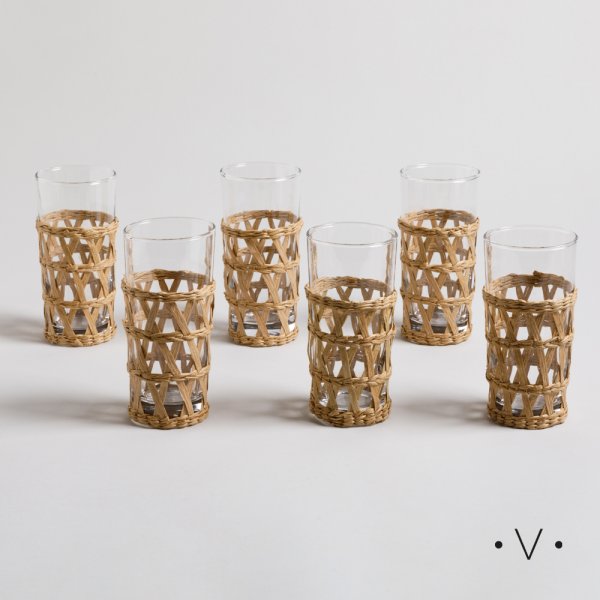 [4111263] Set X 6 Vasos Maja 420 Ml Vassa Home