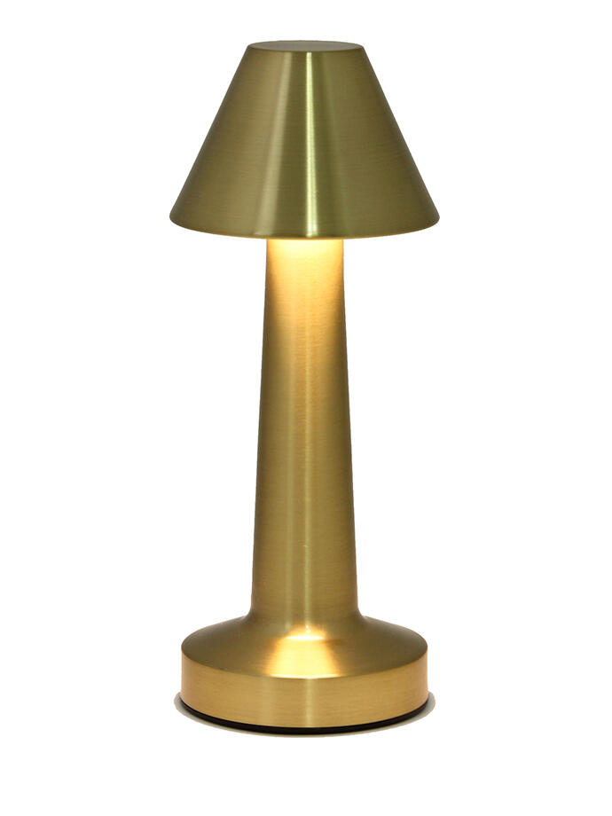 [141088] Velador Led Tactil 9 X 21 Gold Usb Fl1012