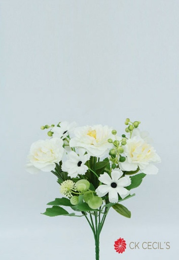 [413416] AZALEA MIX BUSH X 7 X 28 CM CREAM