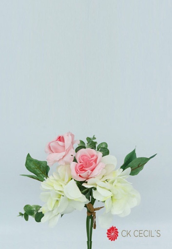 [413425] ROSE MIX BUSH X 25CM PINK