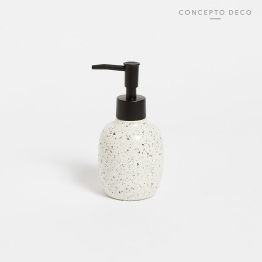 [165318] DISPENSER CERÁMICA CORAZÓN BLANCO GOTA 15CM