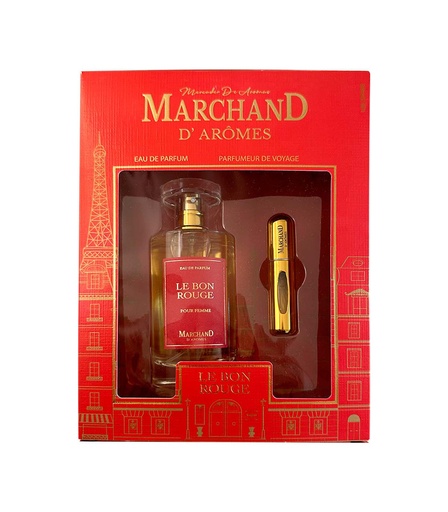 [131968] ESTUCHE LE BON ROUGE 110ML Y PERFUMERO MARCHAND