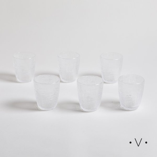 [4112777] SET X 6 VASOS SELMA 330 ML VASSA HOME