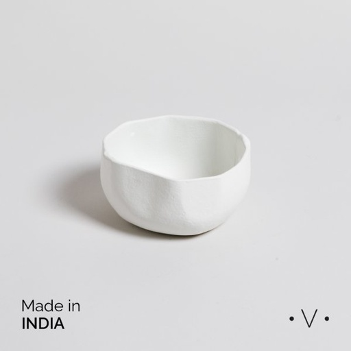 [4112814] BOWL DECO LODHI ALUMINIO 14X13X7 CM VASSA HOME