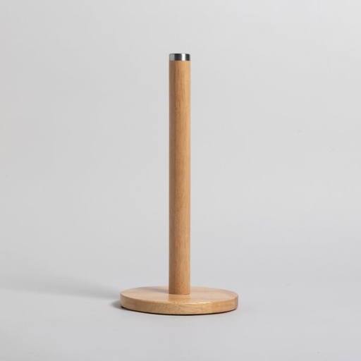 [411855] PORTA ROLLO BAMBOO 15X31,5 CM VASSA HOME