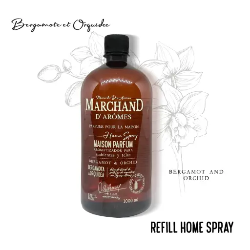 [130399] REFILL PET HOME SPRAY BERGAMOTA Y ORQUIDEA 490 ML MARCHAND