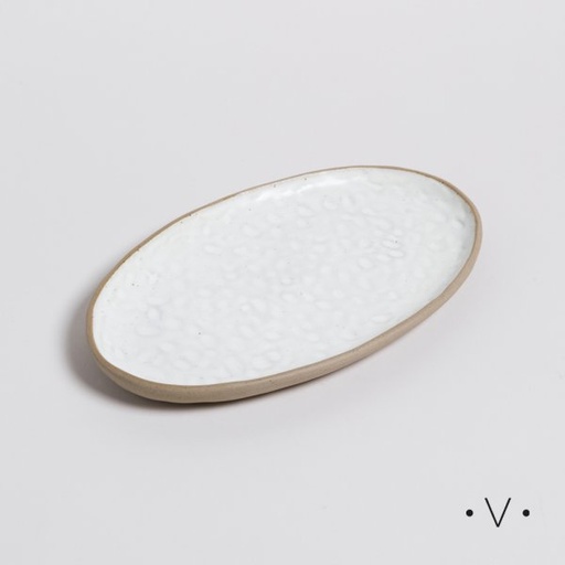 [4113025] BANDEJA OVAL NAMIB 34,5X21 CM VASSA HOME