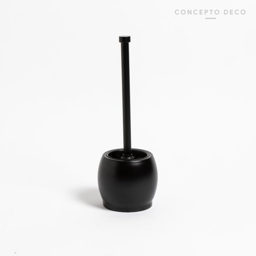 [1650193] ESCOBILLERO NEGRO REDONDO BAJO 35CM