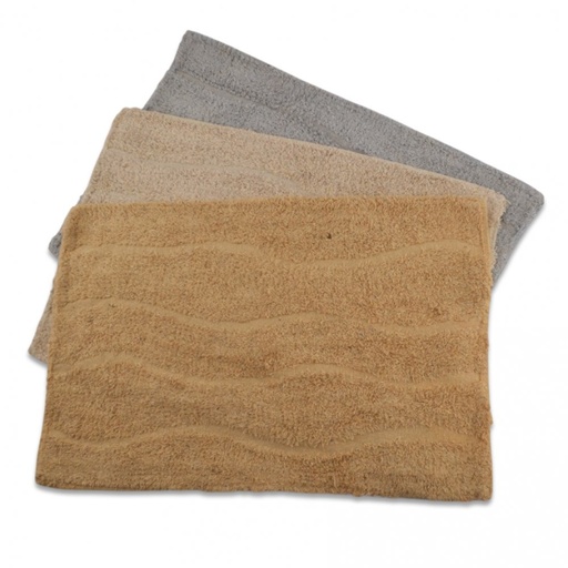 [380696] ALFOMBRA DE BAÑO 40 X 60 CM ONDAS COLORES SURTIDOS