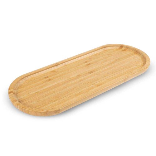 [256020] TABLA OVAL 33 X 13 X 1.3 CM BAMBOO