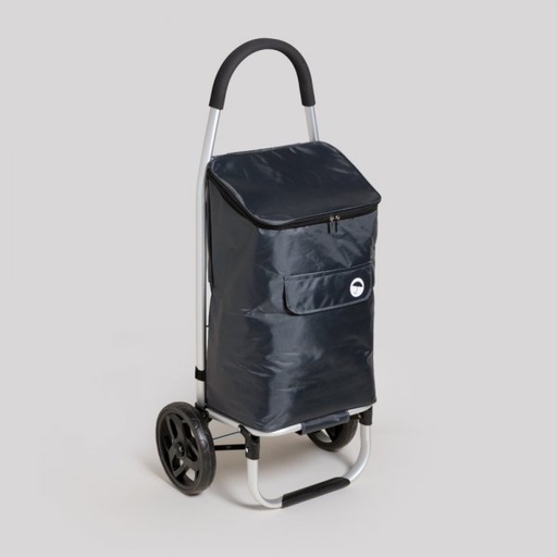 [4110017] CARRO DE COMPRAS TERMICO ALUMINIO GRIS AZULADO 34X44X100 CM