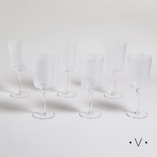 [4113553] SET X 6 COPAS VITTORIA 350 ML VASSA HOME