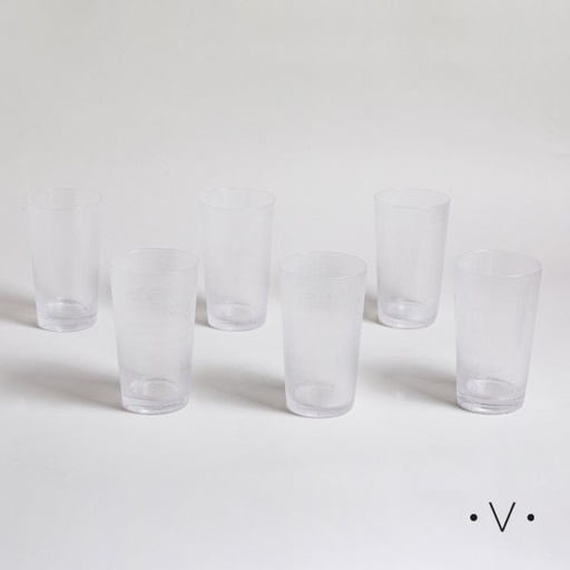 [4113577] SET X 6 VASOS ALTOS VITTORIA 450 ML VASSA HOME
