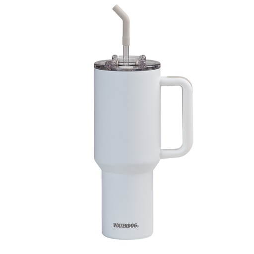 [401044] VASO DOBLE PARED 1200 CC BLANCO ACERO INOX WATERDOG