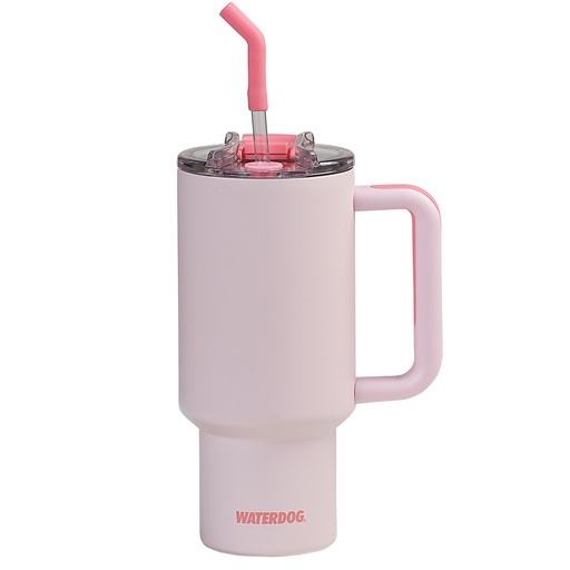 [401048] VASO DOBLE PARED 900 CC ROSA ACERO INOX WATERDOG