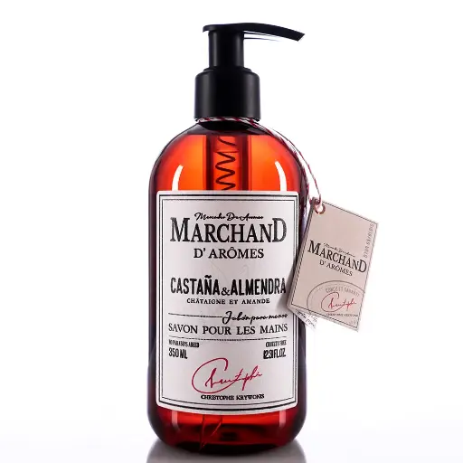 [130455] JABON LIQ MARCHAND CASTAÑA & ALMENDRA 350 ML