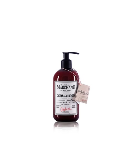 [130452] CREMA CORPORAL MARCHAND D AROMES CASTAÑA Y ALMENDRA 350 G